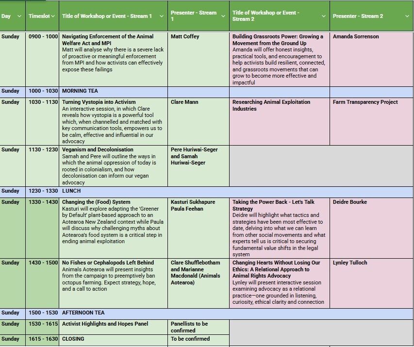 Timetable Sunday-1