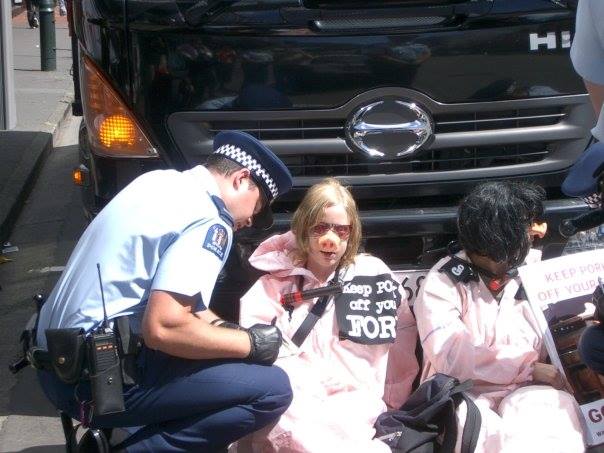 pig protest